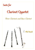 Suite for Clarinet Quartet cover
